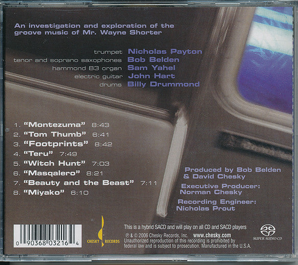 Nicholas Payton - Mysterious Shorter (SACD) | Near Mint (NM) Near Mint (NM)-The Happy Cap