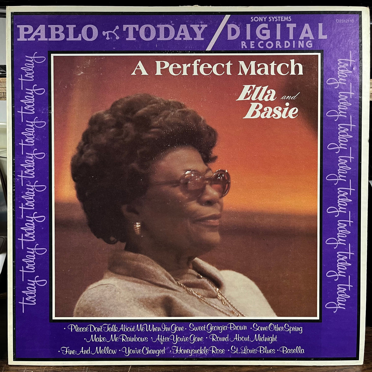 Ella Fitzgerald - A Perfect Match (LP) | Near Mint (NM) Near Mint- (NM-)-The Happy Cap