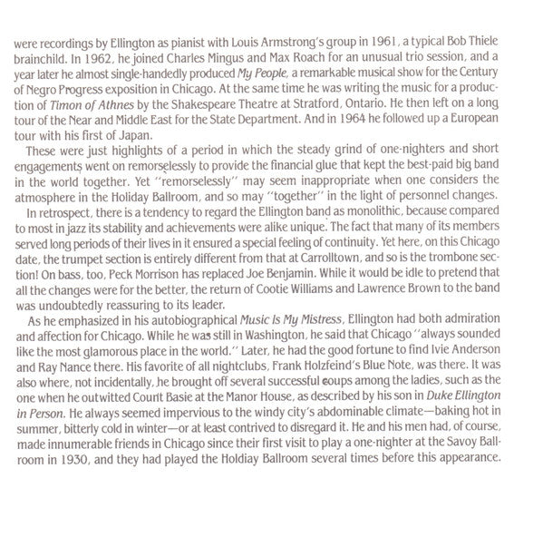 Duke Ellington - All Star Road Band (CD) | Near Mint (NM) Near Mint (NM)-The Happy Cap