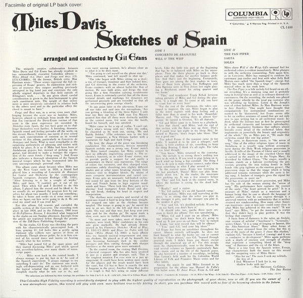 Miles Davis - Sketches Of Spain (SACD) | Near Mint (NM) Near Mint (NM)-The Happy Cap