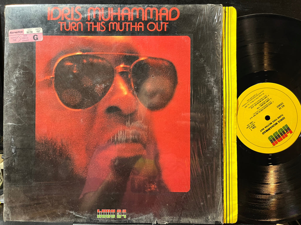 Idris Muhammad - Turn This Mutha Out (VINYL LP Kudu 34) | NEW Very Good (VG) Near Mint (NM)-The Happy Cap