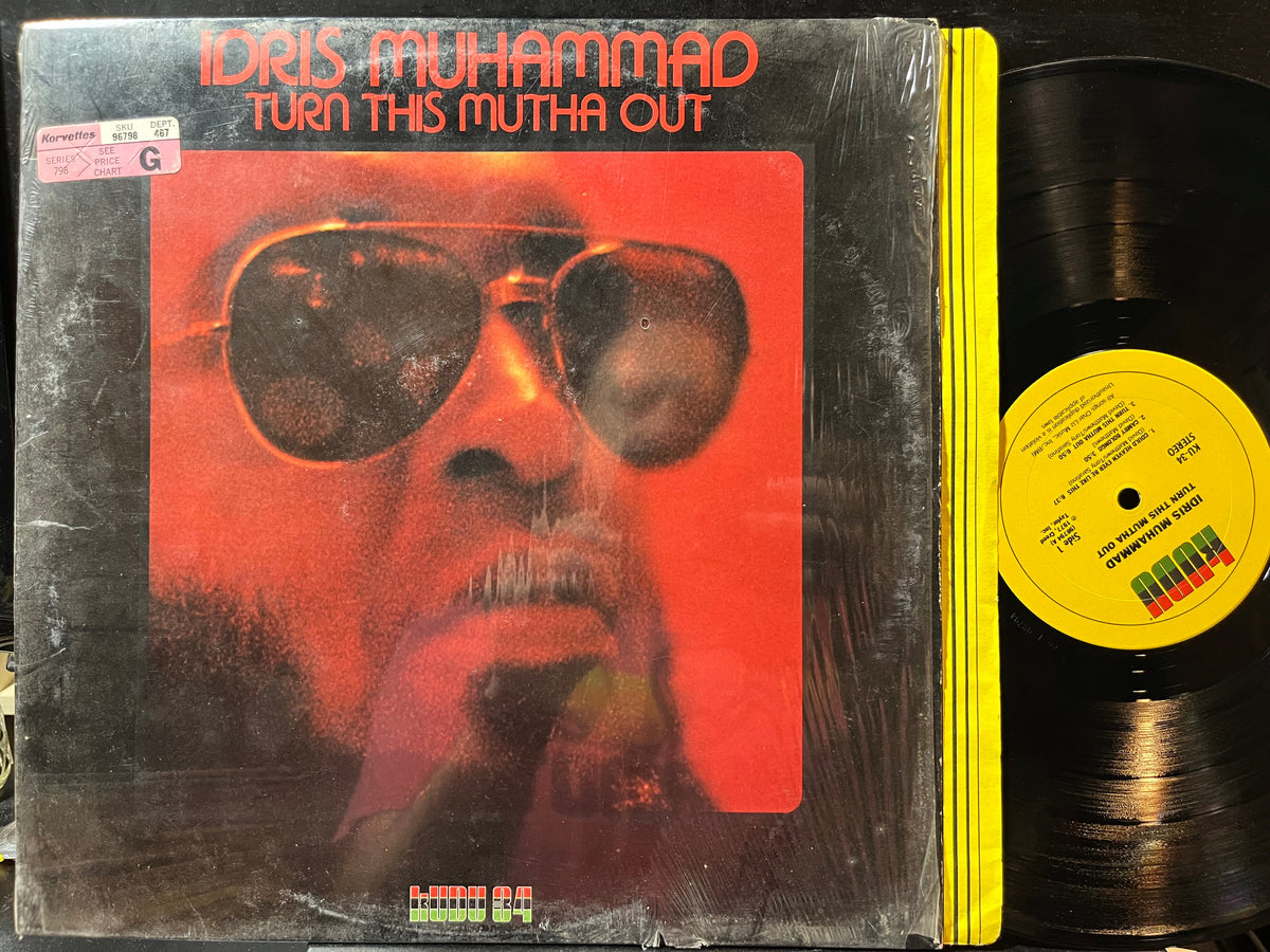 Idris Muhammad - Turn This Mutha Out (VINYL LP Kudu 34) | NEW Very Good (VG) Near Mint (NM)-The Happy Cap