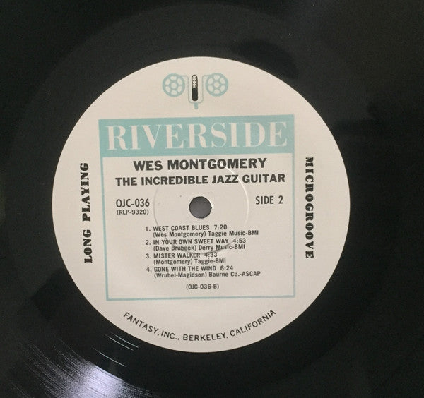 Wes Montgomery - The Incredible Jazz Guitar Of Wes Montgomery | Mint (M) Mint (M)-The Happy Cap
