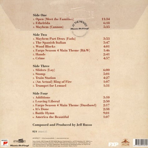 Fargo Year 4 (Soundtrack From The MGM / FXP Series) | Mint (M) Mint (M)-The Happy Cap