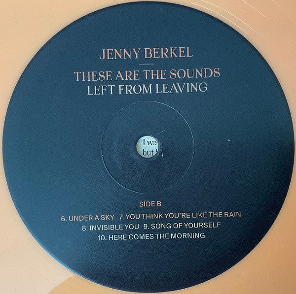 Jenny Berkel - These Are The Sounds Left From Leaving | Mint (M) Mint (M)-The Happy Cap