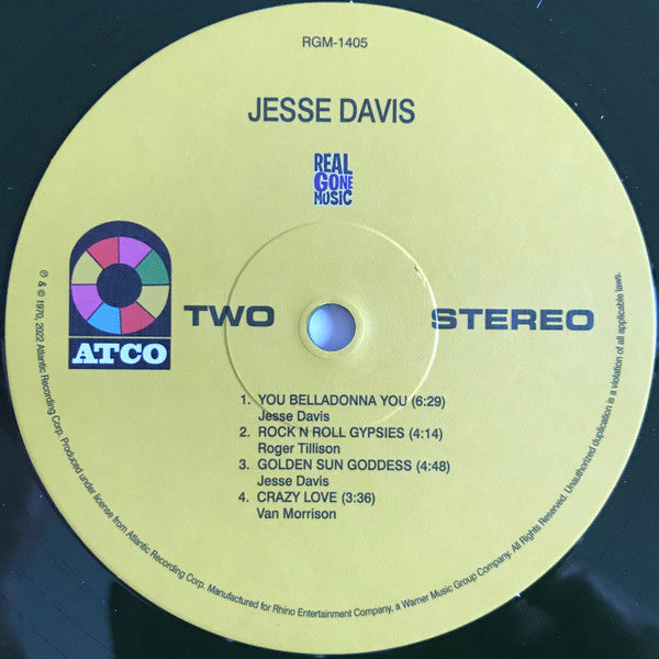 Jesse Davis! | Mint (M) Mint (M)-The Happy Cap