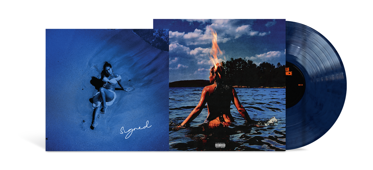 Jessie Reyez - A Little Vengeance (IEX SIGNED INSERT DEEP WATER BLUE VINYL) |-The Happy Cap