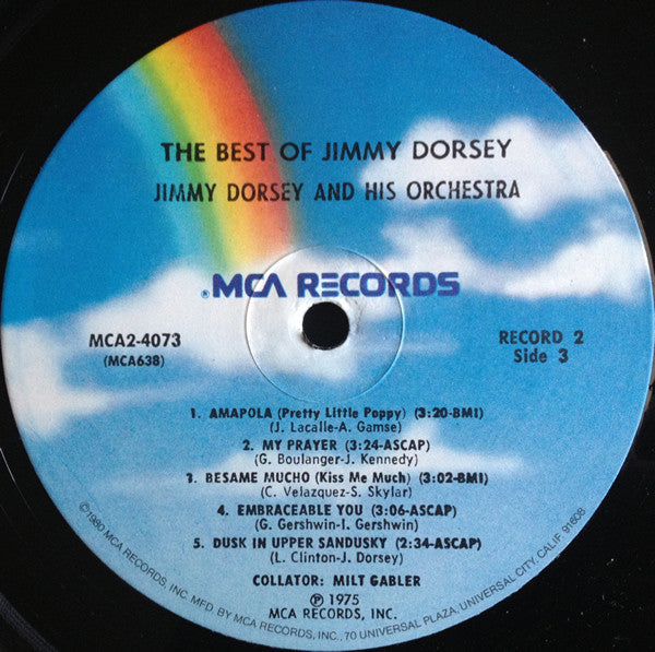 The Best Of Jimmy Dorsey | Near Mint (NM) Very Good Plus (VG+)-The Happy Cap