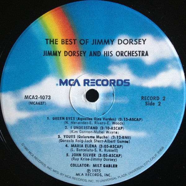 The Best Of Jimmy Dorsey | Near Mint (NM) Very Good Plus (VG+)-The Happy Cap
