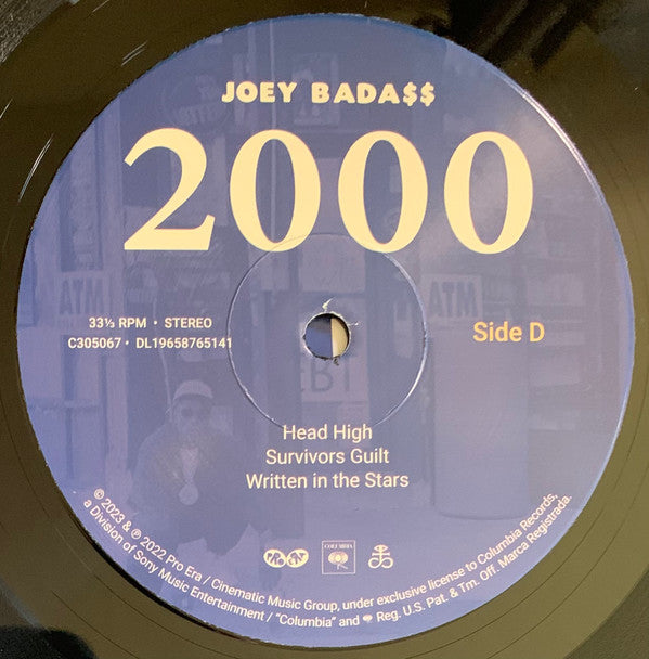 Joey Bada$ - 2000 | Mint (M) Mint (M)-The Happy Cap