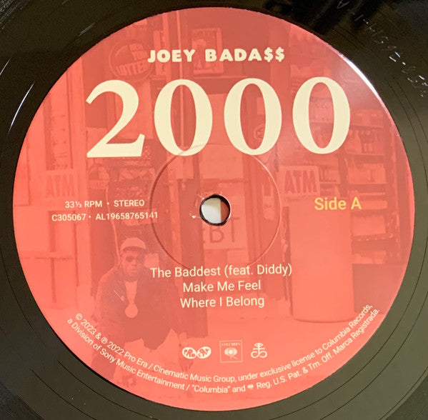 Joey Bada$ - 2000 | Mint (M) Mint (M)-The Happy Cap