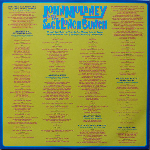 John Mulaney & The Sack Lunch Bunch - John Mulaney & the Sack Lunch Bunch Original Soundtrack Recording | Mint (M) Mint (M)-The Happy Cap