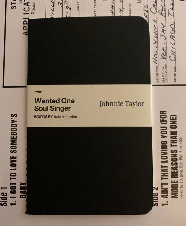Johnnie Taylor - Wanted One Soul Singer | Mint (M) Mint (M)-The Happy Cap