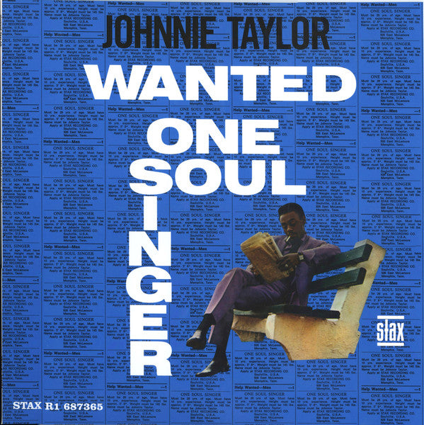 Johnnie Taylor - Wanted One Soul Singer | Mint (M) Mint (M)-The Happy Cap