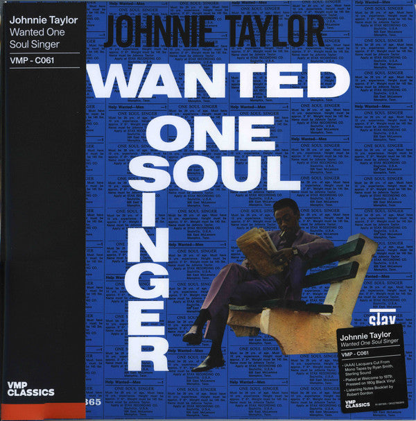 Johnnie Taylor - Wanted One Soul Singer | Mint (M) Mint (M)-The Happy Cap