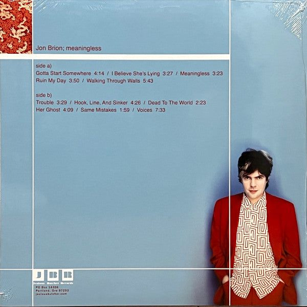 Jon Brion  Meaningless | Mint (M) Mint (M)-The Happy Cap