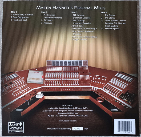 Martin Hannett's Personal Mixes | Mint (M) Mint (M)-The Happy Cap