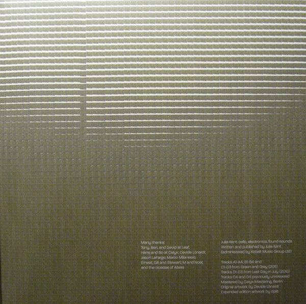 Julia Kent - Green And Grey (Expanded) | Mint (M) Mint (M)-The Happy Cap