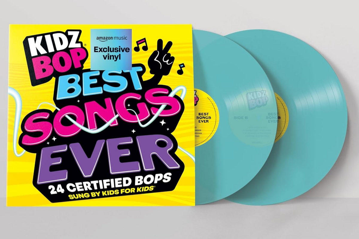 Kidz Bop Kids - Kidz Bop: Best Songs Ever (Limited Edition, Amazon Exclusive, Translucent Blue Colored Vinyl) (2 Lp's) |-The Happy Cap