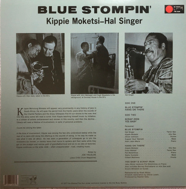 Kippie Moeketsi - Hal Singer - Blue Stompin' | Mint (M) Mint (M)-The Happy Cap