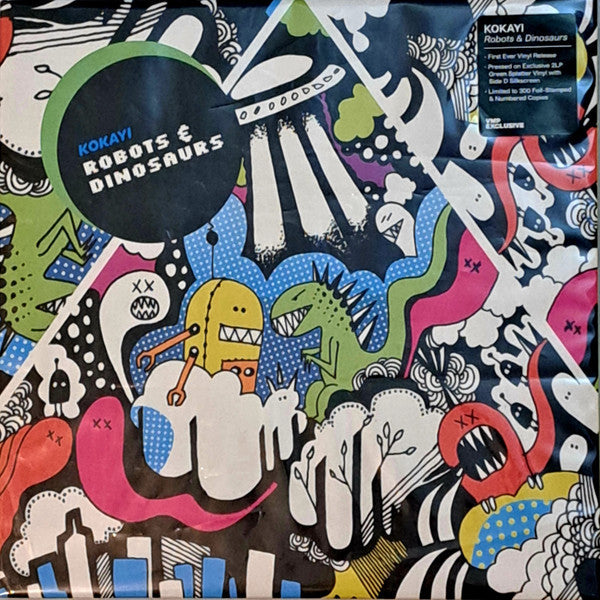 Robots & Dinosaurs | Mint (M) Mint (M)-The Happy Cap