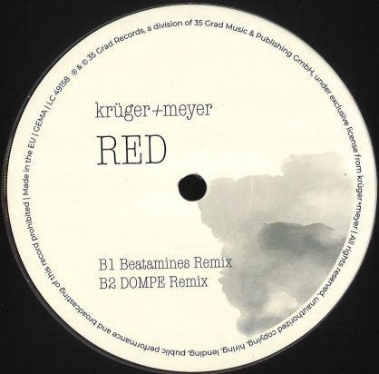 Krüger + Meyer - Red Ep | Mint (M) Mint (M)-The Happy Cap