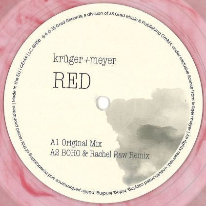 Krüger + Meyer - Red Ep | Mint (M) Mint (M)-The Happy Cap