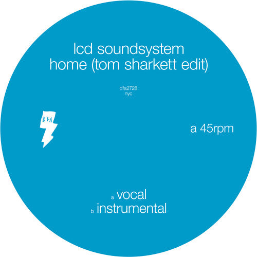 LCD Soundsystem - Home (Tom Sharkett Edit) (12" VINYL) | Mint (M) Mint (M)-The Happy Cap