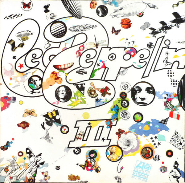 Led Zeppelin Led Zeppelin III Atlantic LP, Album, RE, RM, 180 Mint (M) Mint (M)-The Happy Cap