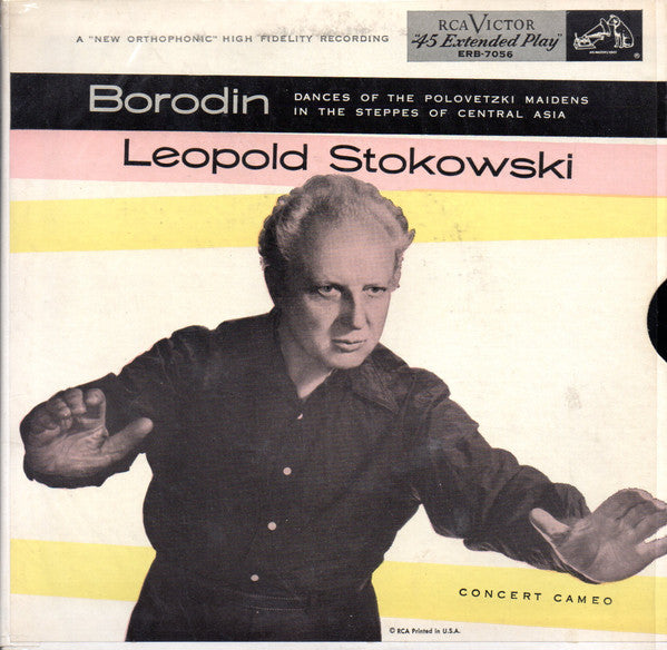 Leopold Stokowski - Dances Of The Polovetzki Maidens / In The Steppes Of Central Asia *2X7"* | Near Mint (NM) Near Mint (NM)-The Happy Cap