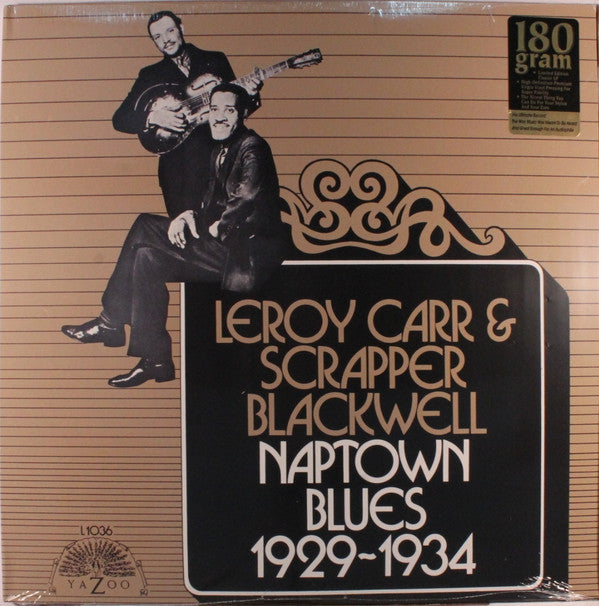 Leroy Carr & Scrapper Blackwell - Naptown Blues 1929-1934 | Mint (M) Mint (M)-The Happy Cap