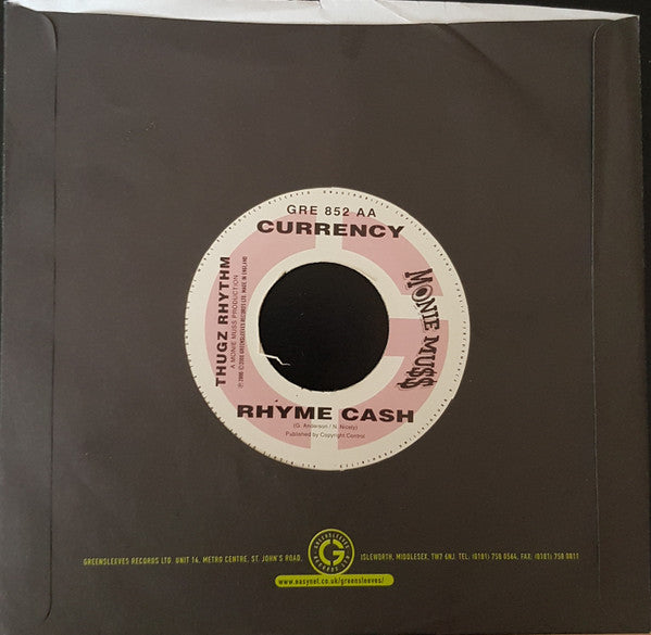 Lexxus / Currency - Connis / Rhyme Cash | Very Good Plus (VG+) Generic-The Happy Cap