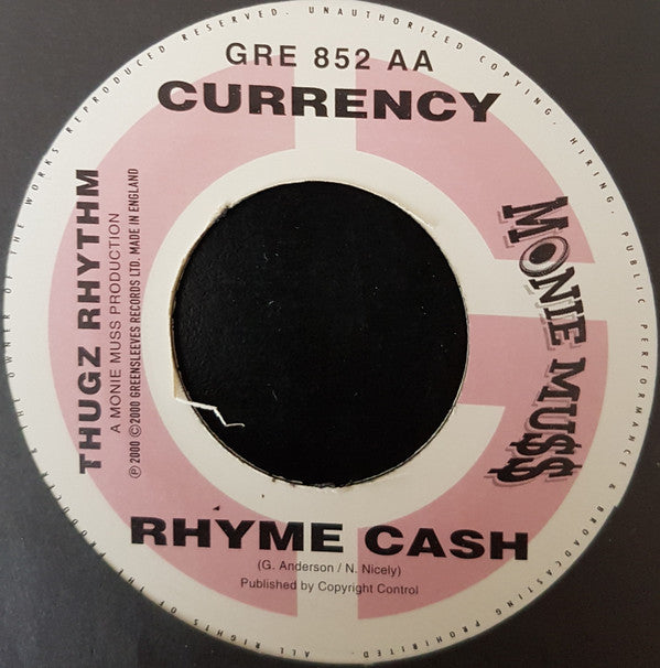 Lexxus / Currency - Connis / Rhyme Cash | Very Good Plus (VG+) Generic-The Happy Cap