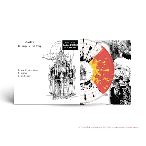 Lil Peep - Castles I & Ii (Butterfly Effect :Black/White/Red/Yellow VINYL) | Mint (M) Mint (M)-The Happy Cap