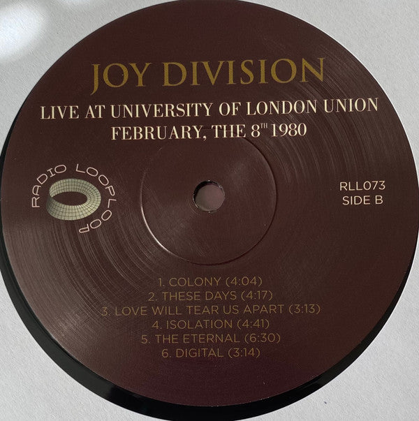 Live At University Of London Union February, The 8th 1980 | Mint (M) Mint (M)-The Happy Cap