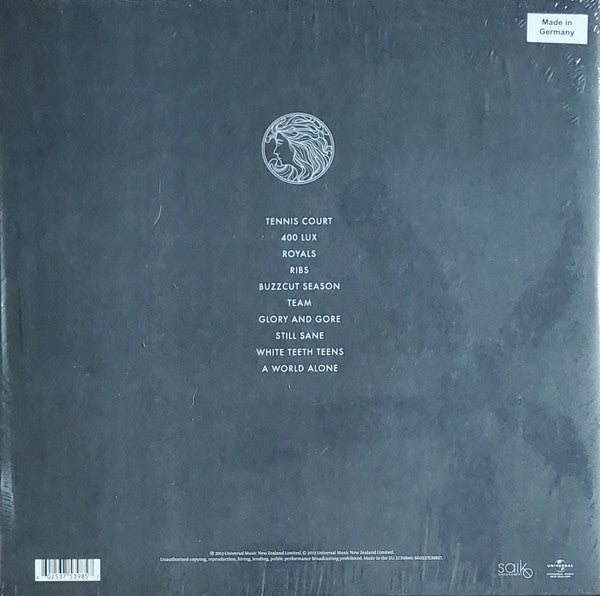 Lorde Pure Heroine Universal Music New Zealand LP, Album, RE Mint (M) Mint (M)-The Happy Cap