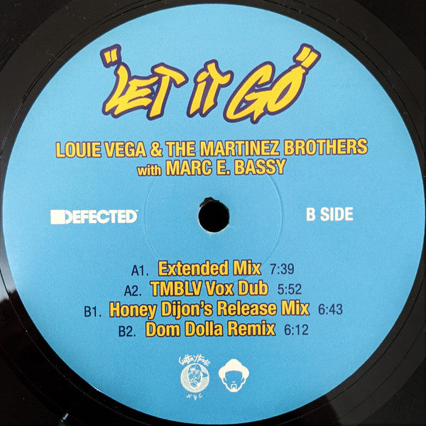 Louie Vega & The Martinez Brothers With Marc E. Ba - Let It Go | Mint (M) Mint (M)-The Happy Cap