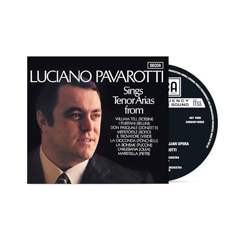 Luciano Pavarotti - Sings Tenor Arias From Italian Opera [Remastered] |-The Happy Cap