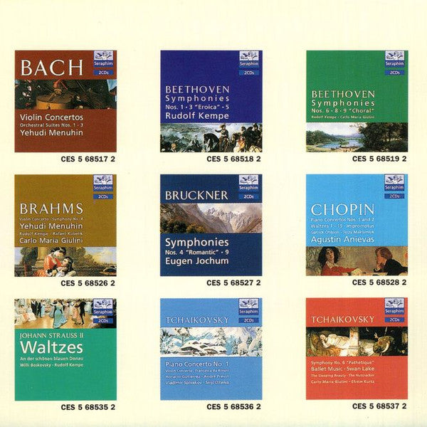 Ludwig van Beethoven, Rudolf Kempe - Symphonies Nos. 1 ⬥ 3 "Eroica" ⬥ 5 (CD) | Near Mint (NM) Near Mint (NM)-The Happy Cap