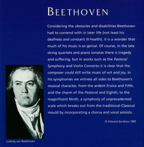 Ludwig van Beethoven, Rudolf Kempe - Symphonies Nos. 1 ⬥ 3 "Eroica" ⬥ 5 (CD) | Near Mint (NM) Near Mint (NM)-The Happy Cap