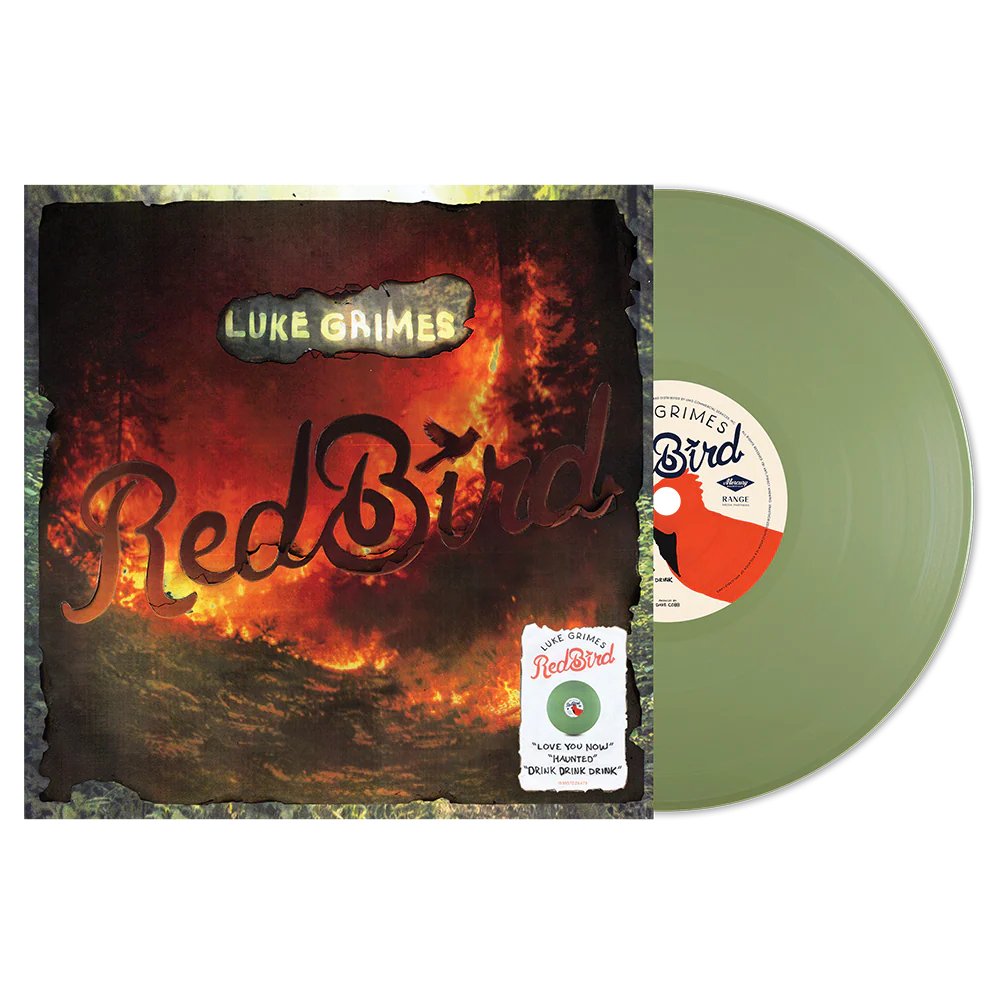 Luke Grimes - Red Bird [Green LP] |-The Happy Cap