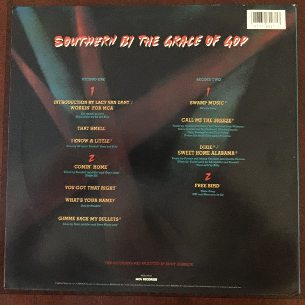 Lynyrd Skynyrd - Southern By The Grace Of God: Lynyrd Skynyrd Tribute Tour 1987 | Mint (M) Near Mint (NM)-The Happy Cap