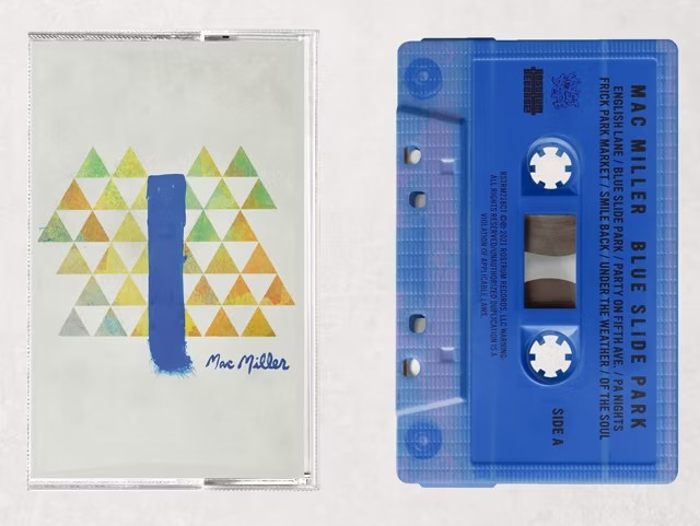 Mac Miller - Blue Slide Park (Indie Exclusive, Limited Edition, Blue Colored Tape) |-The Happy Cap