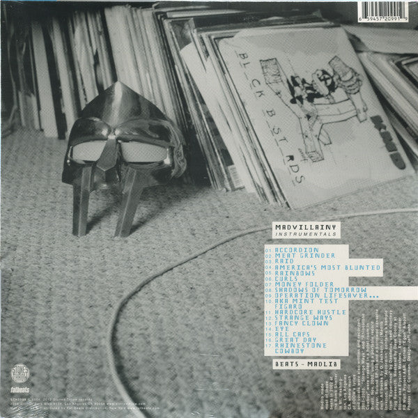 Madvillain (MF DOOM + Madlib) - Madvillainy Instrumentals | Mint (M) Mint (M)-The Happy Cap