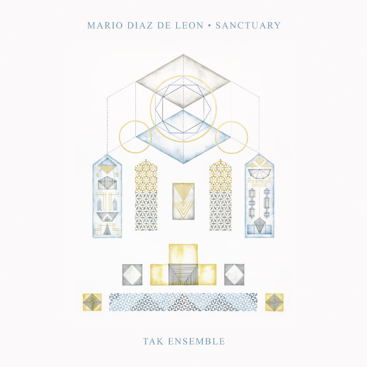 Mario Diaz De Leon - Sanctuary (Indie Exclusive Blue Vinyl) |-The Happy Cap