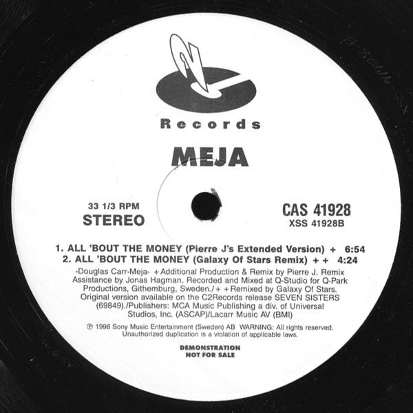 Meja - All 'Bout The Money | Very Good Plus (VG+) Generic-The Happy Cap