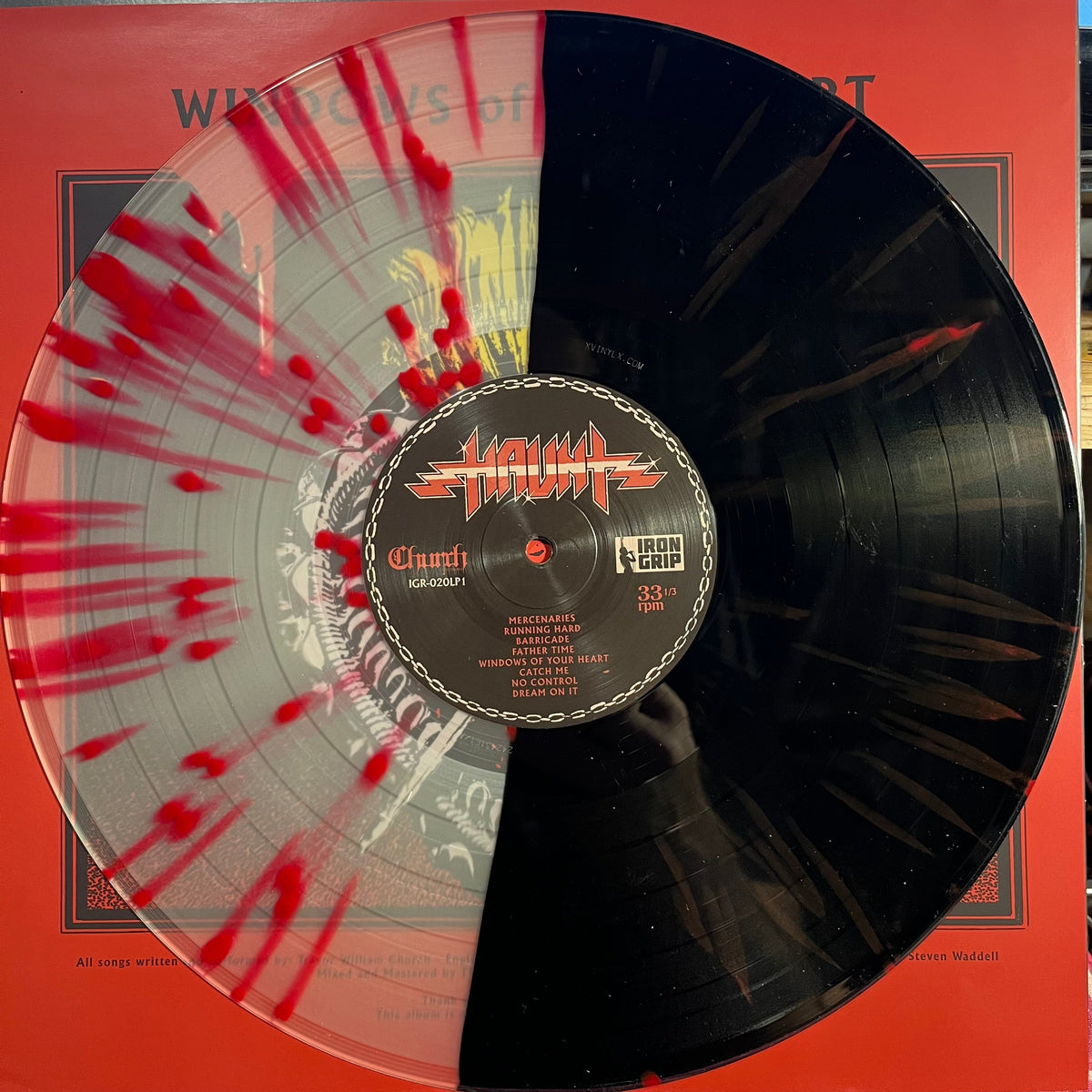 Windows Of Your Heart *HALF BLACK/CLEAR RED SPLATTER* | Mint (M) Near Mint (NM)-The Happy Cap