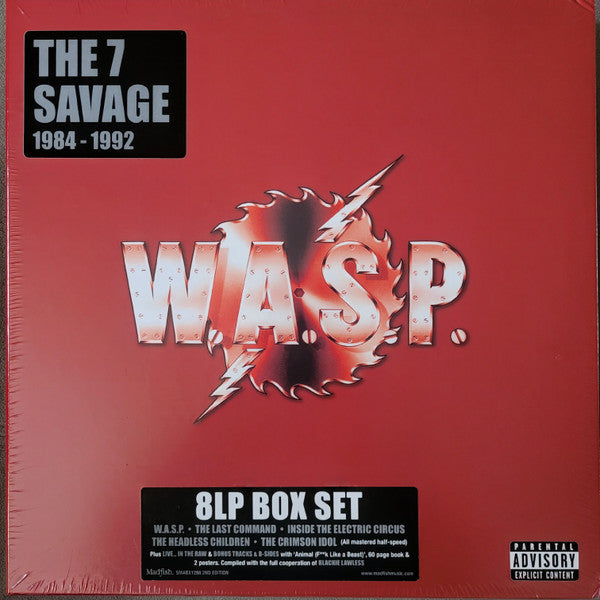 W.A.S.P. - The 7 Savage 1984-1992 | Mint (M) Mint (M)-The Happy Cap