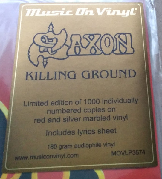 Saxon - Killing Ground (COLOR VINYL) | Mint (M) Mint (M)-The Happy Cap