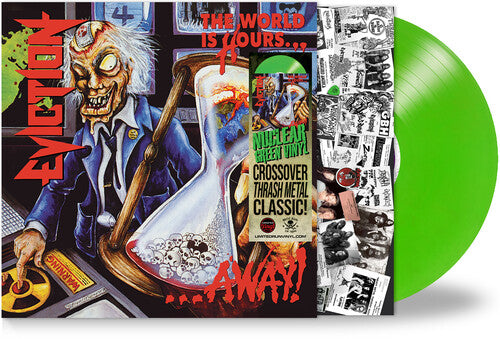 Eviction - The World Is Hours Away (GREEN VINYL) | Mint (M) Mint (M)-The Happy Cap